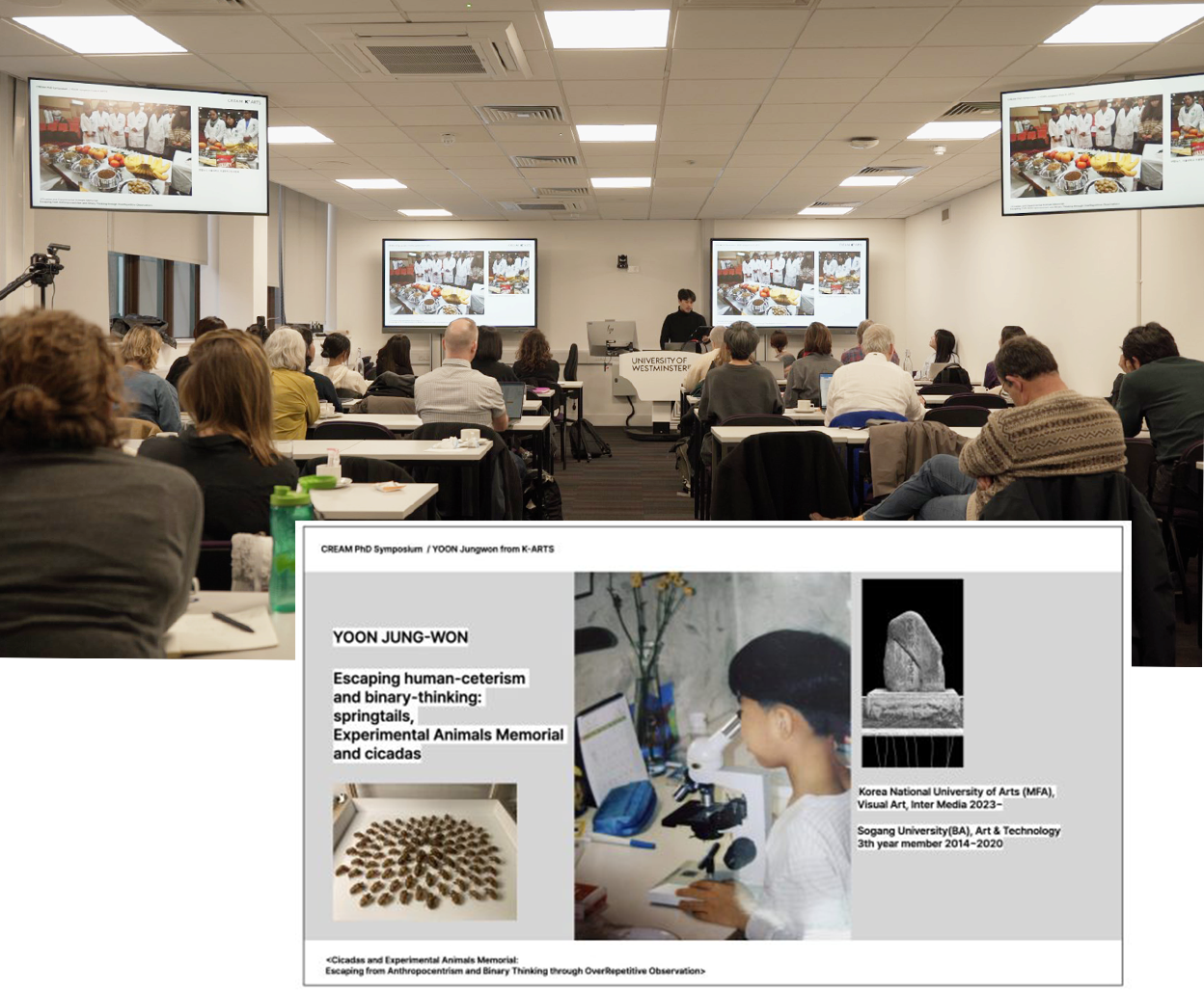 Talks at CREAM (University of Westminster, London)